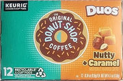 The Original Donut Shop Donut Shop Nutty Caramel Coffee K-Cups, 12 Ct. Box (Retail Packaging)