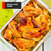 Stock Your Home 20 / Deep / Silver Containers