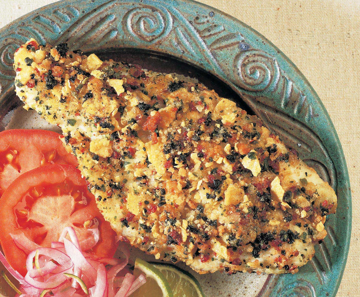 Fishery Tortilla Crusted Tilapia with Chipotle and Lime by High Liner Foods – Pack of 10