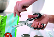 12670 Multi-Functional Scissors44; Silver & Black by GEFU – Stainless Steel, Silver/Black, Model GF12670