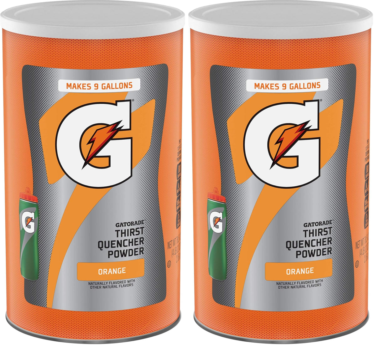 Gatorade Orange / 76.5 Ounce (Pack of 2) / Naranja Sports Drinks