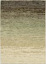 Oriental Weavers Reed Area Rug - RE09A - 5'3" x 7'6" - in Brown/Green - Modern Style, Stain Resistant, Family and Pet Friendly, Bedroom, Office Rug