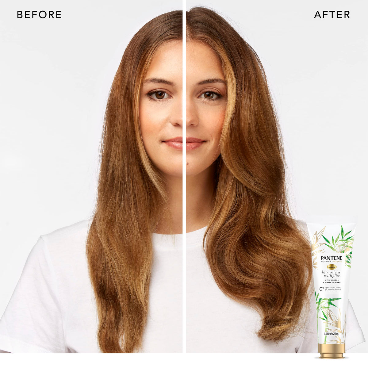 Pantene 8 Fl Oz (Pack of 1) / Volumizing conditioner / B0B94XHY3G Conditioners