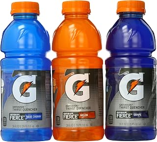 Gatorade Fierce Drink Variety Pack, 20 Fl Oz (Pack of 24)