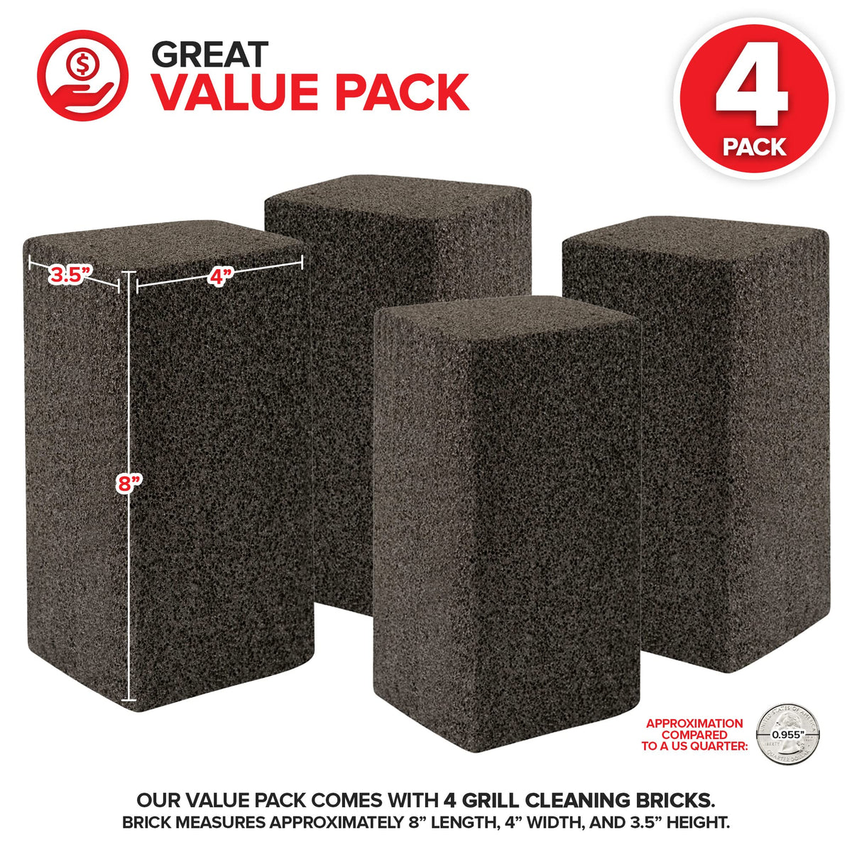 Stock Your Home 1 Pack / Black / 1 Oven & Grill Cleaners
