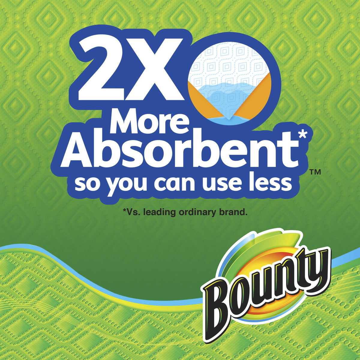 Bounty White / 1 / 2 Count (Pack of 1) Paper Towels