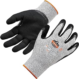 Nitrile Coated Work Gloves, Cut Resistant Level A3, Grip For Wet or Dry Enviroments, Ergodyne ProFlex