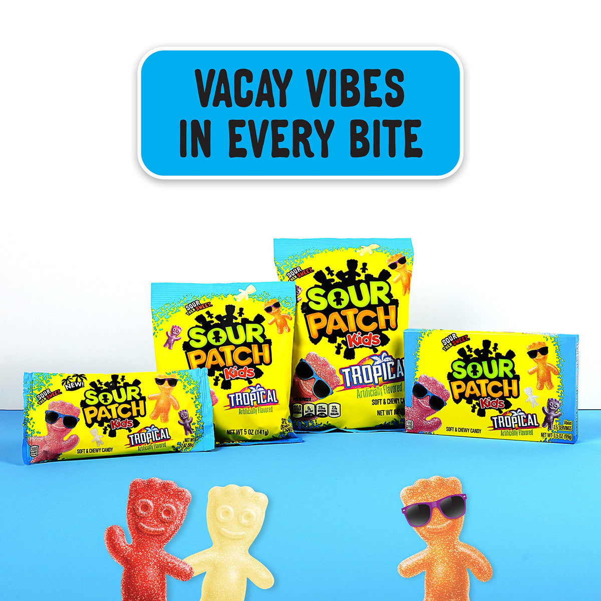 Sour Patch Kids Mixed-Fruit / 3.6 Ounce (Pack of 12) / Multicolor Sour Candy