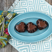 Nordic Ware Tiered Heart Cakelet / 3-Cup / Toffee Bundt Pans