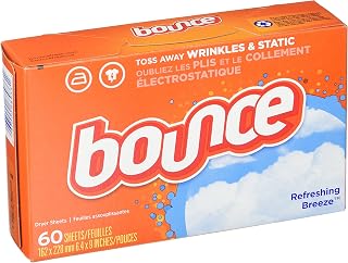 Bounce Refreshing Breeze Dryer Sheets 60 count
