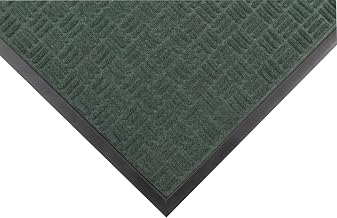 Notrax 167 Portrait™ Rubber-Backed Entrance Mat, for Home or Office 3' X 4' Hunter Green