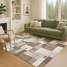 Addison Rugs Chantille ACN2716 Beige 9' x 12' Indoor/Outdoor, Machine Washable, Easy Clean, Non Shedding, Bedroom, Living Room, Dining Room, Kitchen, Patio Rug