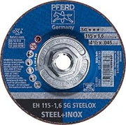 PFERD 4-1/2" x .045" Cut-Off Wheel, 5/8-11 Thread A 46 R SG INOX - Type 27