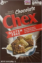 Chex Cereal, Gluten Free, Chocolate, 12.8 Ounce (Pack of 12)