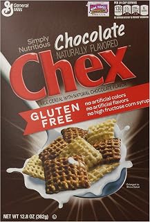 Chex Cereal, Gluten Free, Chocolate, 12.8 Ounce (Pack of 12)
