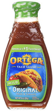 Ortega Mild / 8 Ounce (Pack of 3) / 2 Taco Sauce