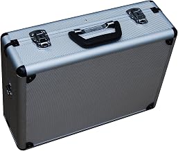 Aluminum Tool Case, 18" x 14" x 6", No Form With Dividers and Panels