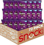 Doritos Flavored Tortilla Chips, Reduced Fat Spicy Sweet Chili, 72 Count