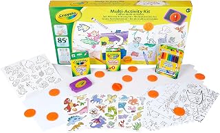 Crayola Multi-Activity Set – Creative Hobbies – Activity Kits – For Ages 4 and Above – Colouring and Drawing Game