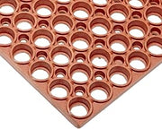 NoTrax T25 Challenger™ Lightweight Anti-Fatigue Drainage Mat, 3' X 5' Red