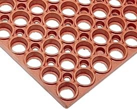 NoTrax T25 Challenger™ Lightweight Anti-Fatigue Drainage Mat, 3' X 5' Red