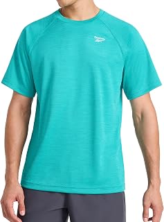 Reebok Men's Speed Short Sleeve Raglan Crewneck T-Shirt