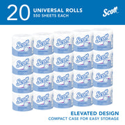 Scott Professional White / 550 Sheet (Pack of 20) / 20 Rolls Toilet Paper