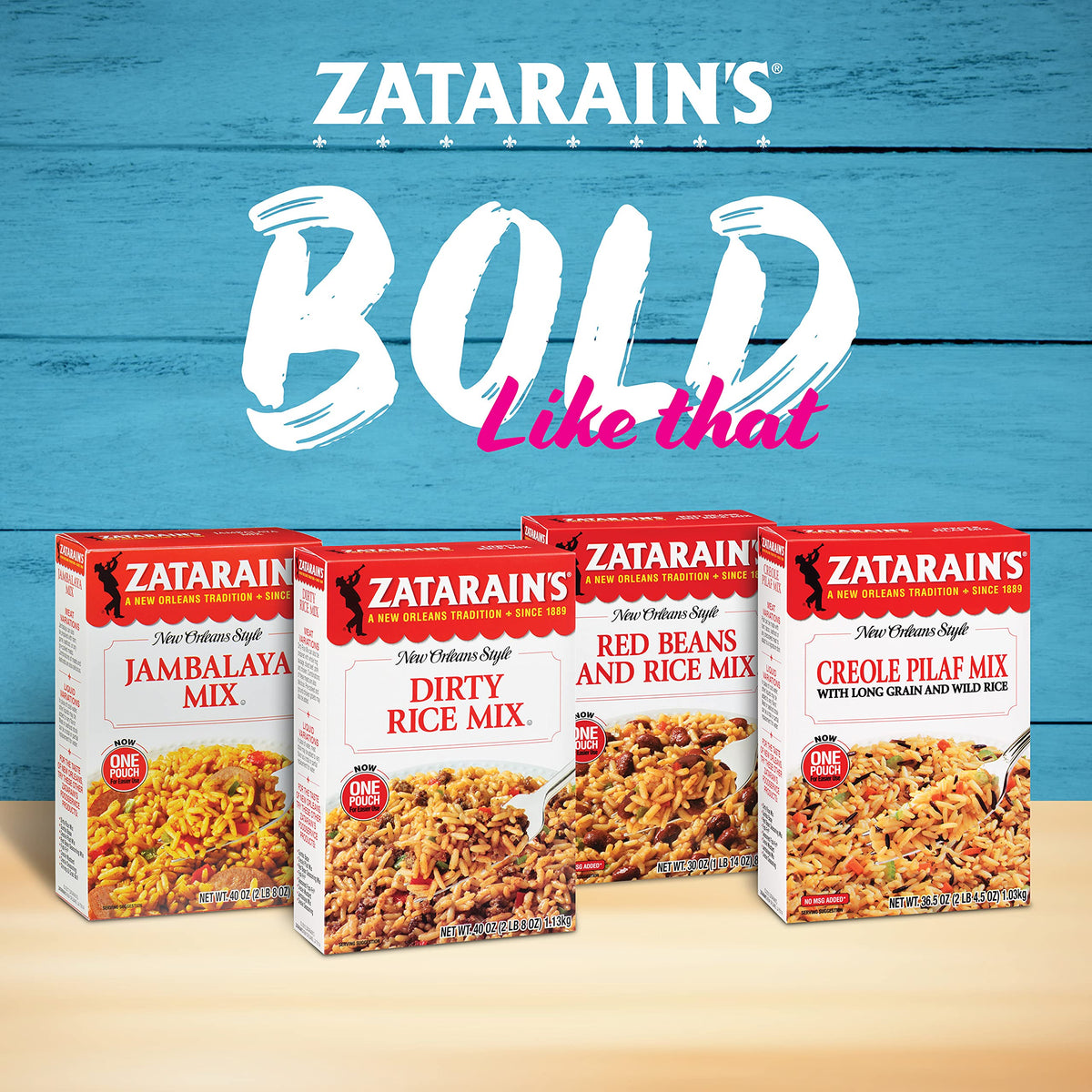 Zatarain's Dirty Rice / 40 Ounce (Pack of 1) / 1 Dirty Rice