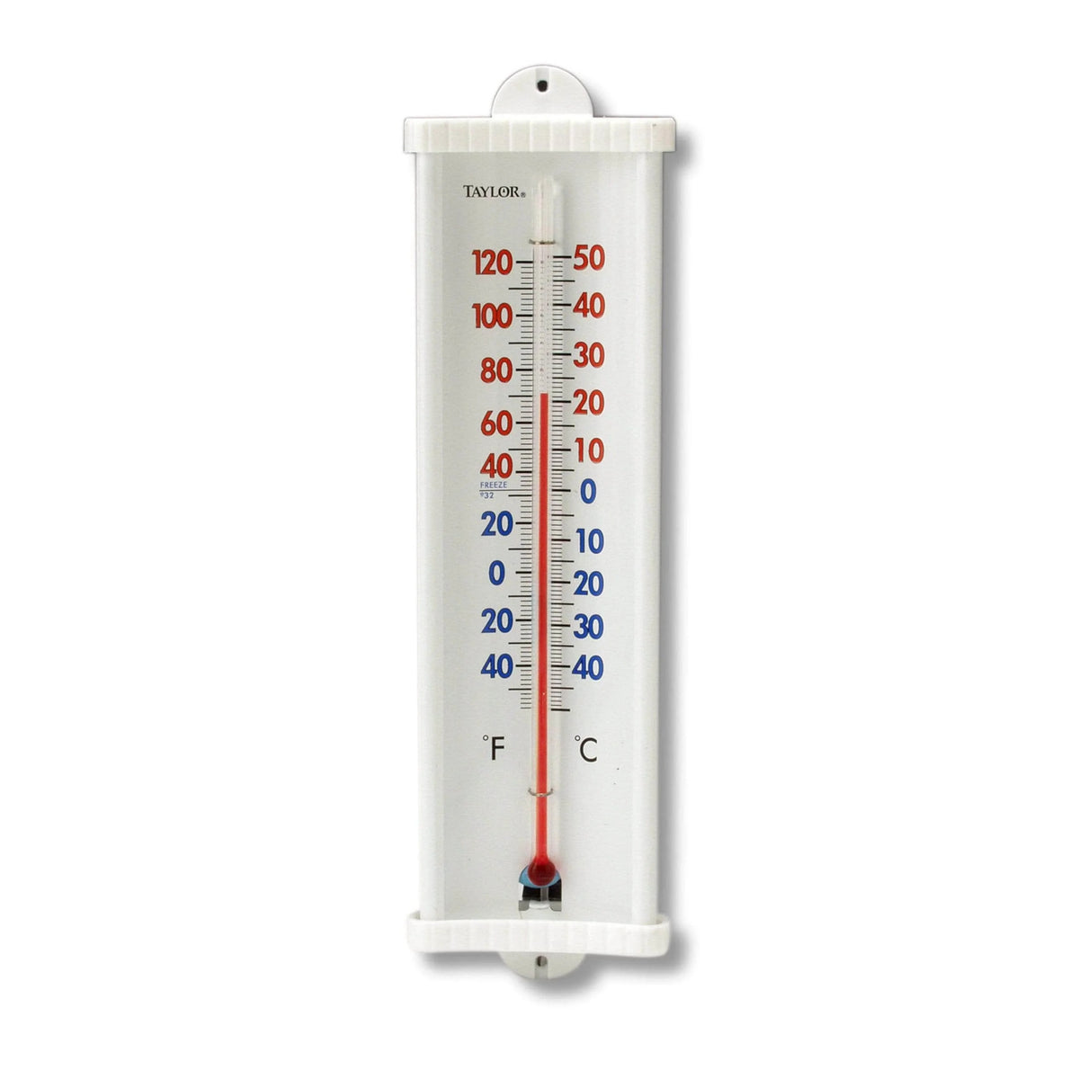 Taylor 5132N Wall Thermometer, 2 1/2" x 8 1/8"
