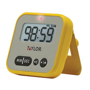 Taylor 5817FS Plastic Kitchen Timer, 3 3/8" Wide, Yellow - photo 2