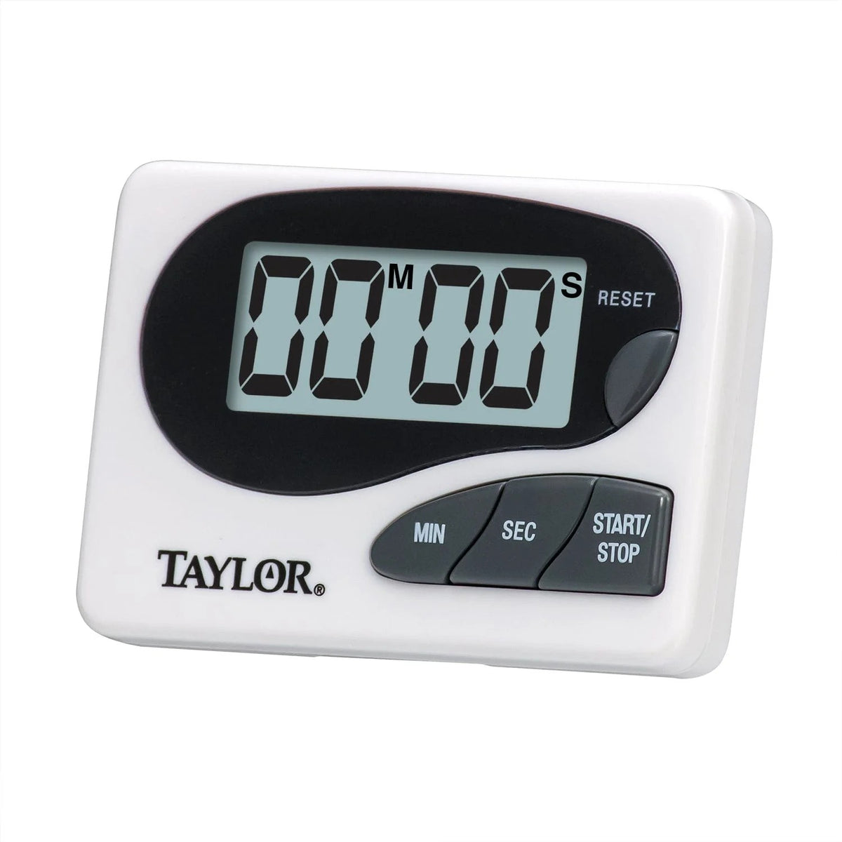 Taylor 5822 Plastic Kitchen Timer, 3 1/2" Wide, White - Default Title