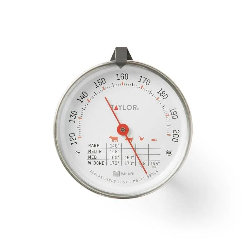 Taylor 5939N Meat Thermometer, Silver - photo 2