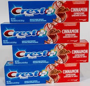 Crest Plus Complete + Whitening Cinnamon Rush Expressions 5.4 oz (4 Pack) 5.4 Ounce (Pack of 4)