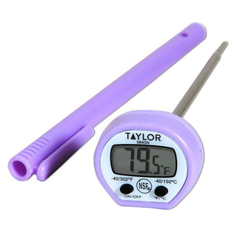 Taylor 9840PRN Pocket Thermometer, Purple - Default Title