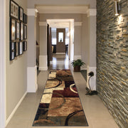 Oriental Weavers 9" x 120" (Rectangular) / Brown / Casual Area Rugs