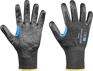 Honeywell CoreShield, 13 gauge HPPE/alloy/basalt black liner, smooth nitrile black coating, A6/F