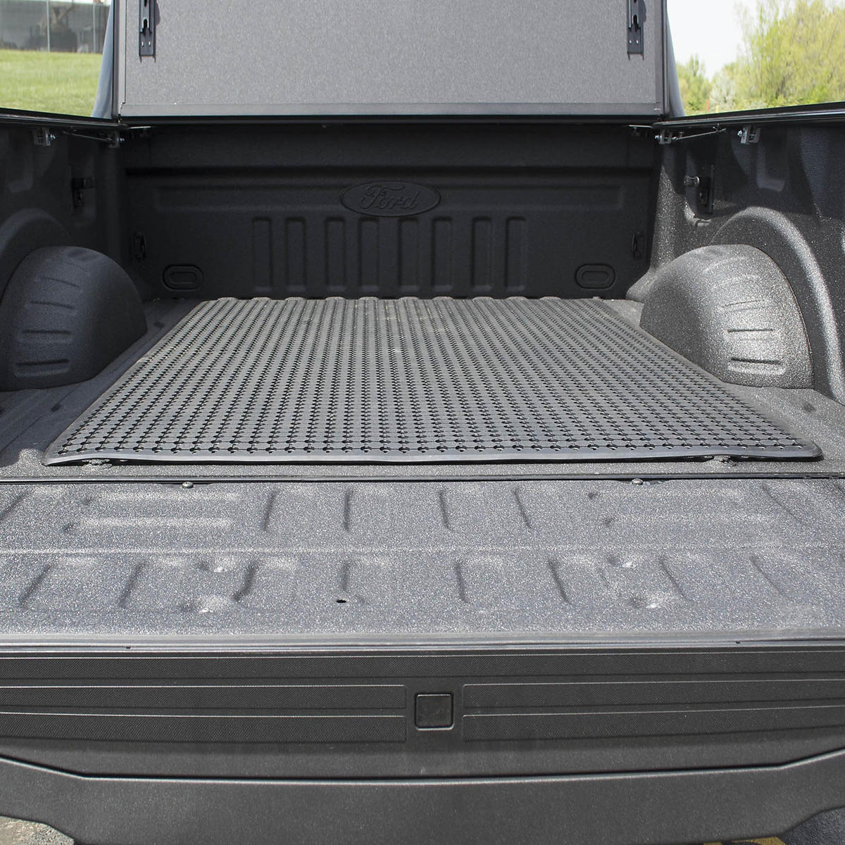 4Ftx6Ft Truck Bed Mat by Buffalo Tools – Other, Black, Model TBM46