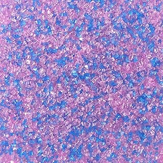 DecoPac Cotton Candy Flavoured Sanding Sugar, 33oz, Fancy Sprinkles in Handheld Container, Edible Sprinkles For Drink Rims, Celebration Cakes, Cupcakes, Cookies