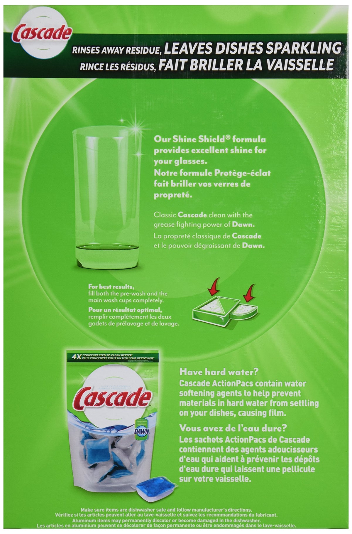 Cascade 1 / Lemon / 45 Ounce (Pack of 1) Dishwasher Detergent