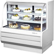 Turbo Air TCGB-48-2 48" Curved Glass Refrigerated Bakery Case