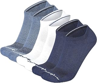 Champion Men's Cushioned Low Cut Socks 6-Pack - Moisture-Wicking Athletic Ankle Socks with Arch Support (Sizes 6-12)