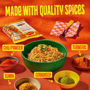 Indian Classic Masala Noodles 24-Pack by Maggi – 0.11 Ounce (Pack of 24), Pack of 24, Model 028000284589