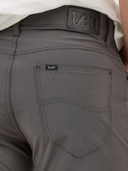 Men's X Move 5-Pocket Performance Pant by Lee – Polyester, Static Gray, Model 112364245