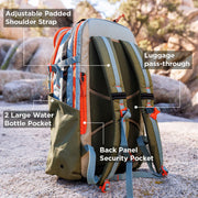 Alpha Backpack (25 Liter by OGIO – 25 Liter, Polyester, Mineral Blue, Model 5924055OG