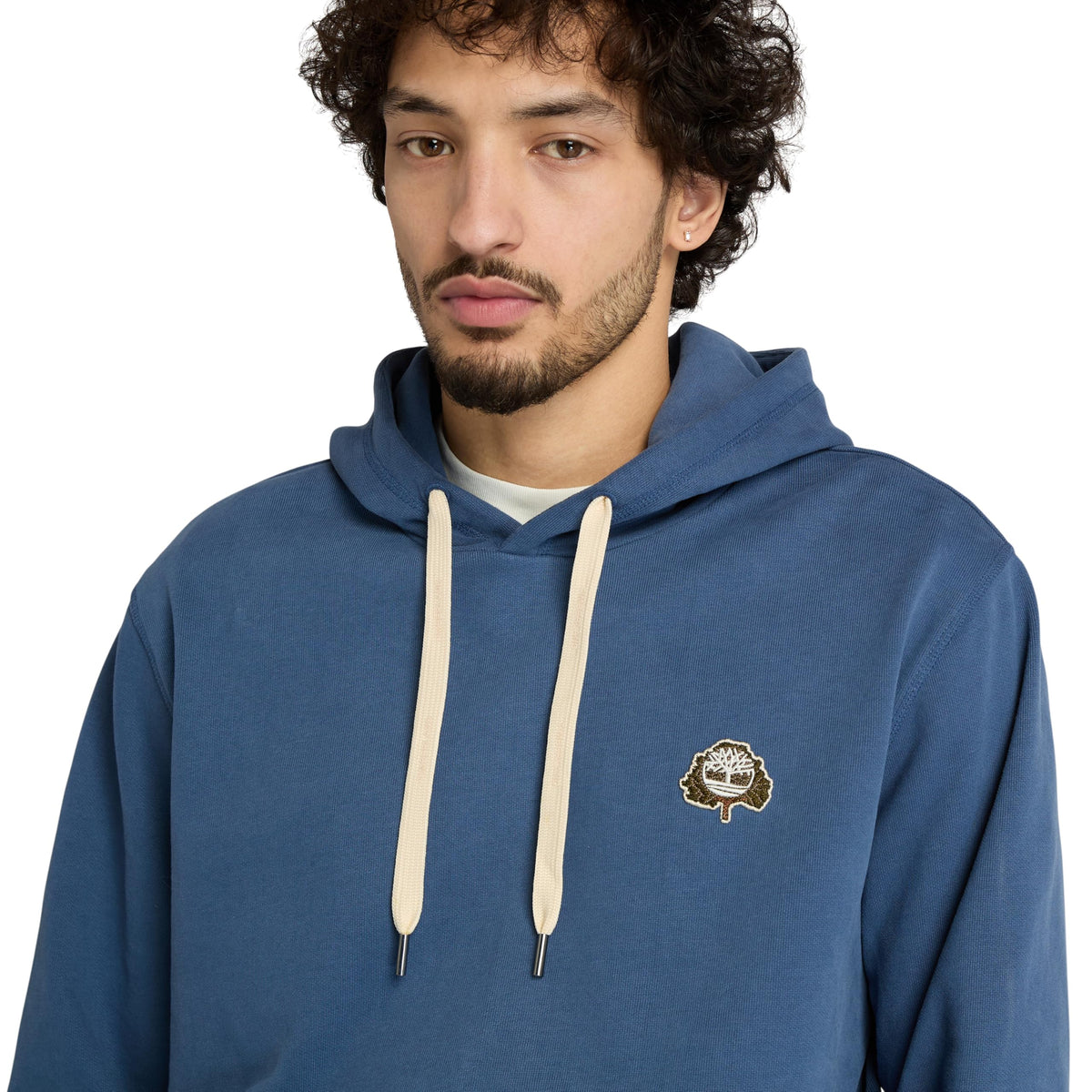 Men's Tree Logo Patch Hoodie by Timberland – Cotton, Oceana