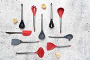 Silicone Wok Turner by Cuisipro – 32 x 22 x 22 cm, Silicone, Red, Model 7112514