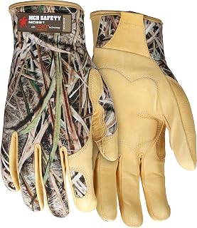 MCR Safety MO991XL Multi-Task Glove, Mossy Oak Shadow Grass Blades, D30 Reinforced Palm, Hunting, Construction, X-Large, 1-Pair