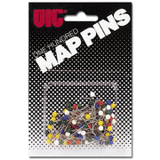 Map Pins by Officemate – Assorted Colors, Model 30060