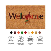 Calloway Mills Fall Beauty Coir Doormat, 17 x 29 Inches, Natural