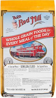 Bob's Red Mill Semolina Pasta Flour, 25 Pound